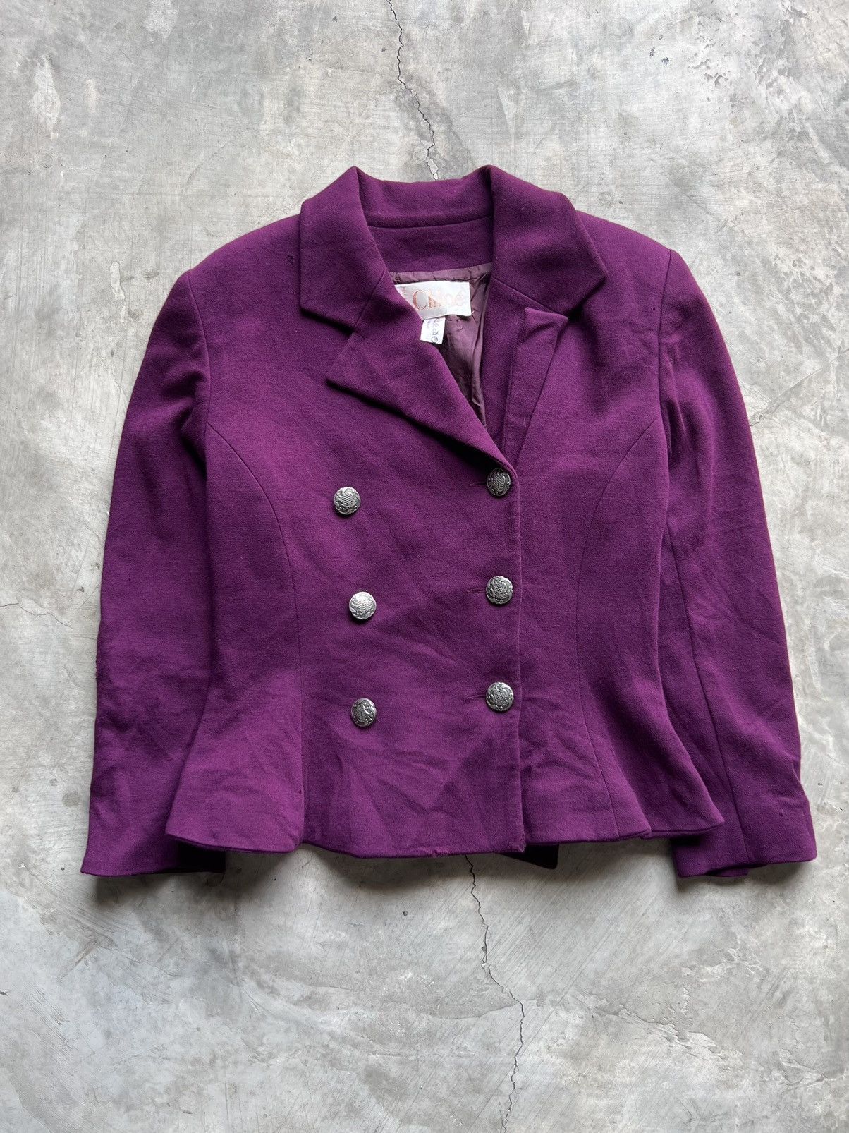 Chloe Chloe Vintage Blazer Size S / US 4 / IT 40 - 1 Thumbnail
