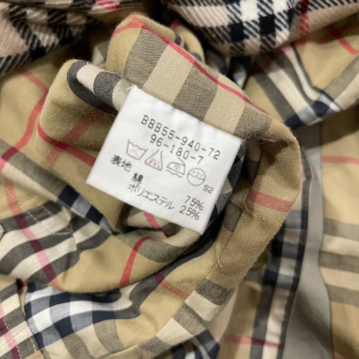 Burberry × Vintage Vintage 90s Burberrys Nova Check Overcoat Size US M / EU 48-50 / 2 - 14 Thumbnail