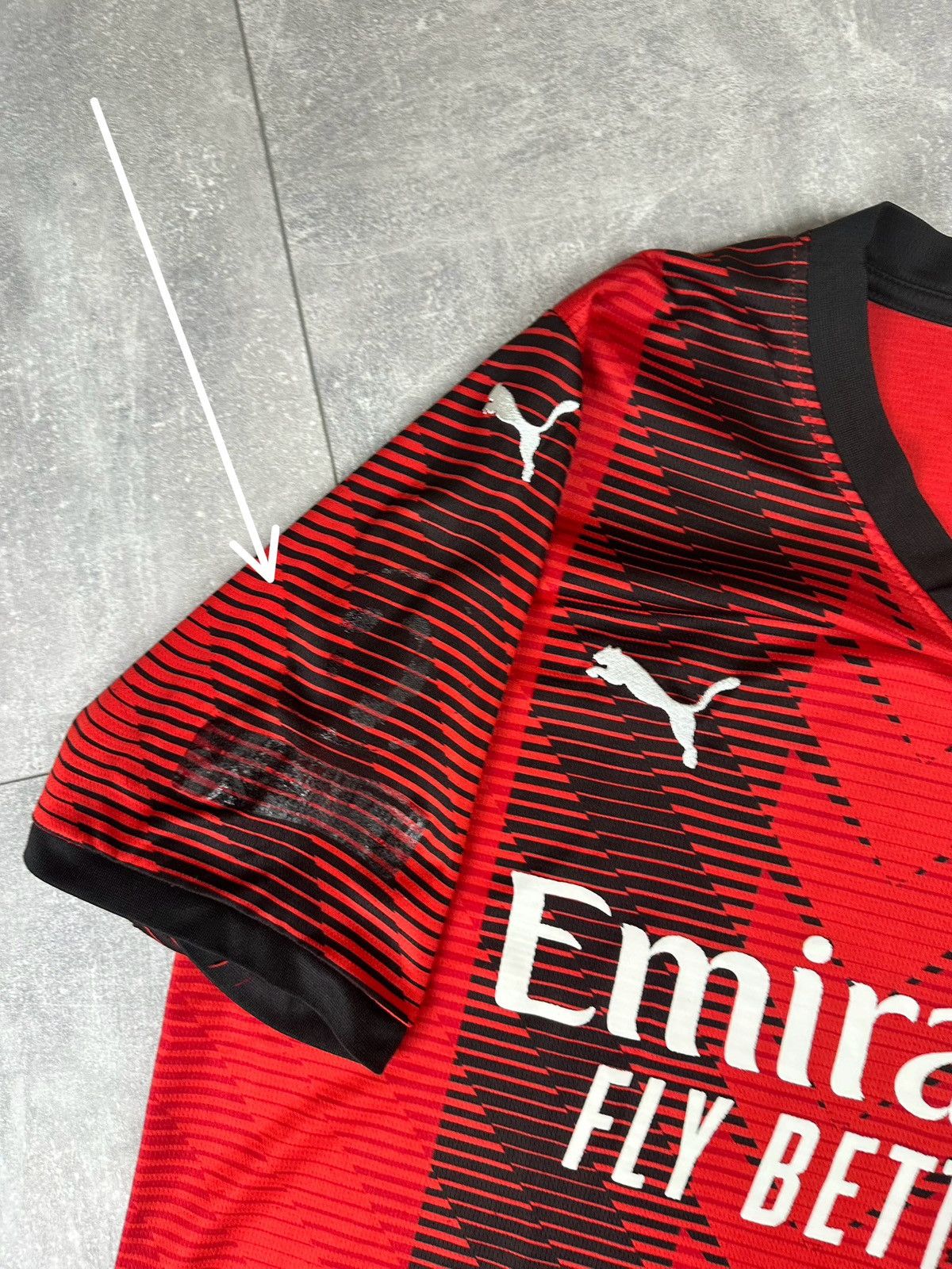 Puma Puma AC Milan Home Soccer Jersey 2023/24 Size US XL / EU 56 / 4 - 12 Thumbnail
