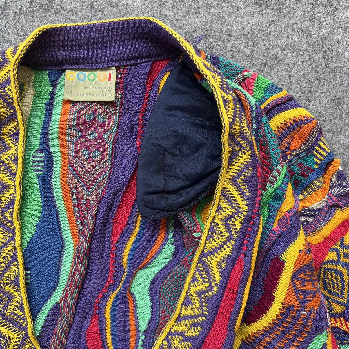 Coogi × Vintage Crazy Vintage Coogi 3D Cable Knit Sweater Size US S / EU 44-46 / 1 - 10 Thumbnail