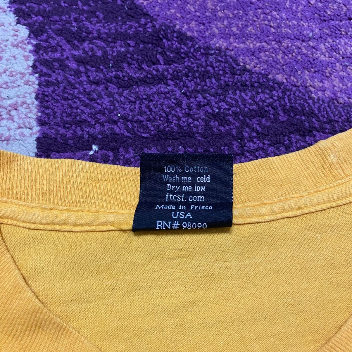 Other FTC Yellow Logo Yellow Longsleeve Tshirt Size US M / EU 48-50 / 2 - 4 Thumbnail