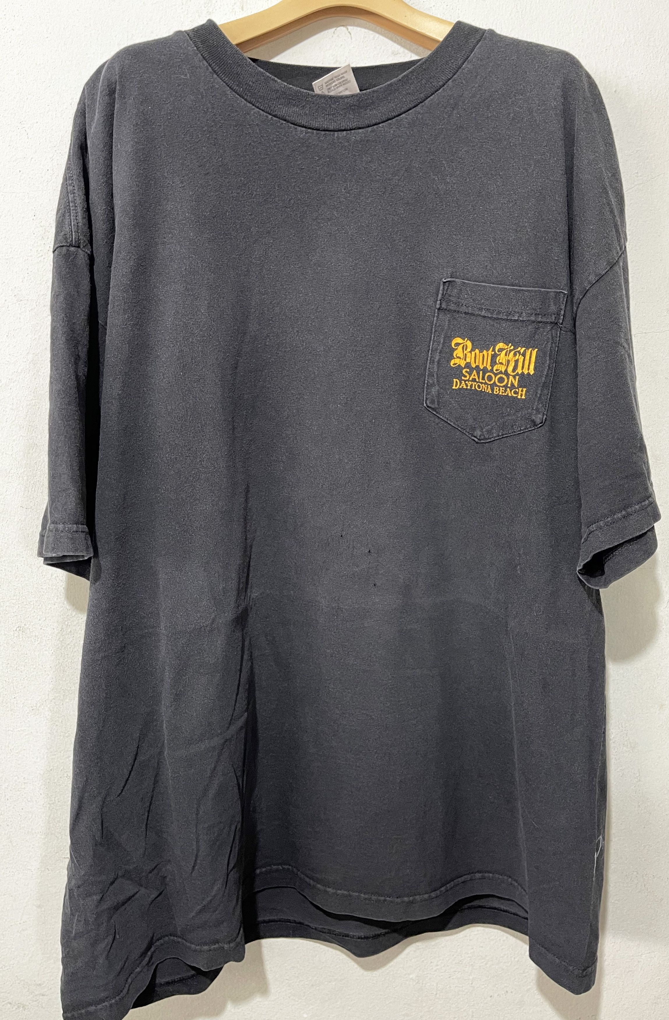 Daytona × Harley Davidson × Vintage Vintage 2001 Biketoberfest Boot Hill Saloon Pocket Tee Size US XXL / EU 58 / 5 - 3 Thumbnail