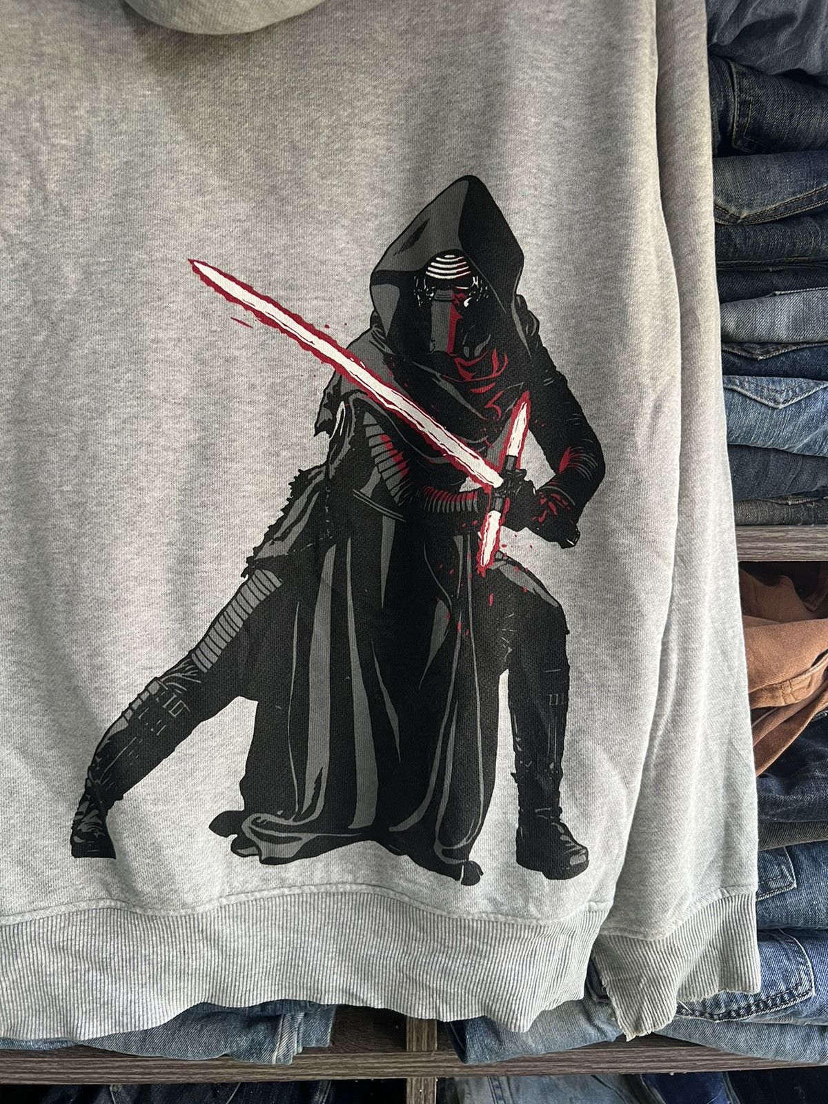 Star Wars 🔥Uniqlo Star Wars Faux Fur Zipper Hoodies Size US M / EU 48-50 / 2 - 14 Thumbnail