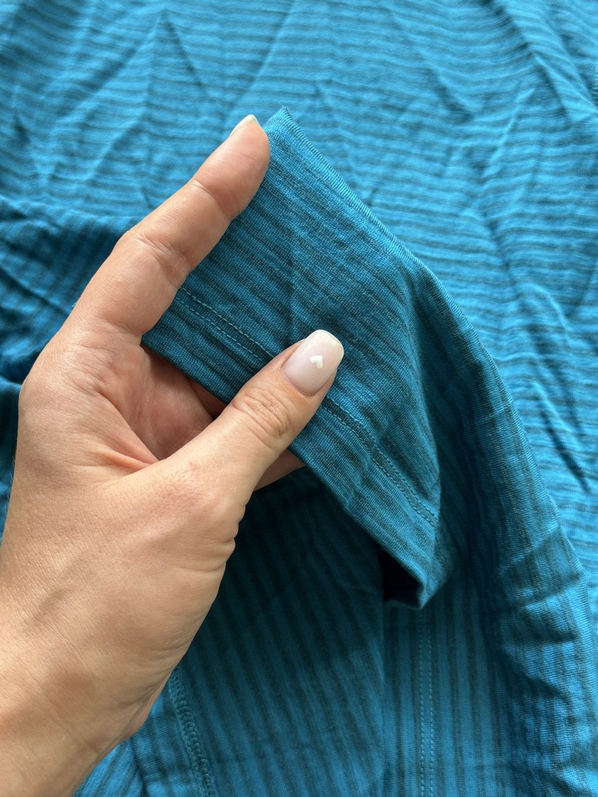 Designer × Icebreaker Icebreaker 100% merino wool thermo striped longsleeve Size S / US 4 / IT 40 - 4 Thumbnail