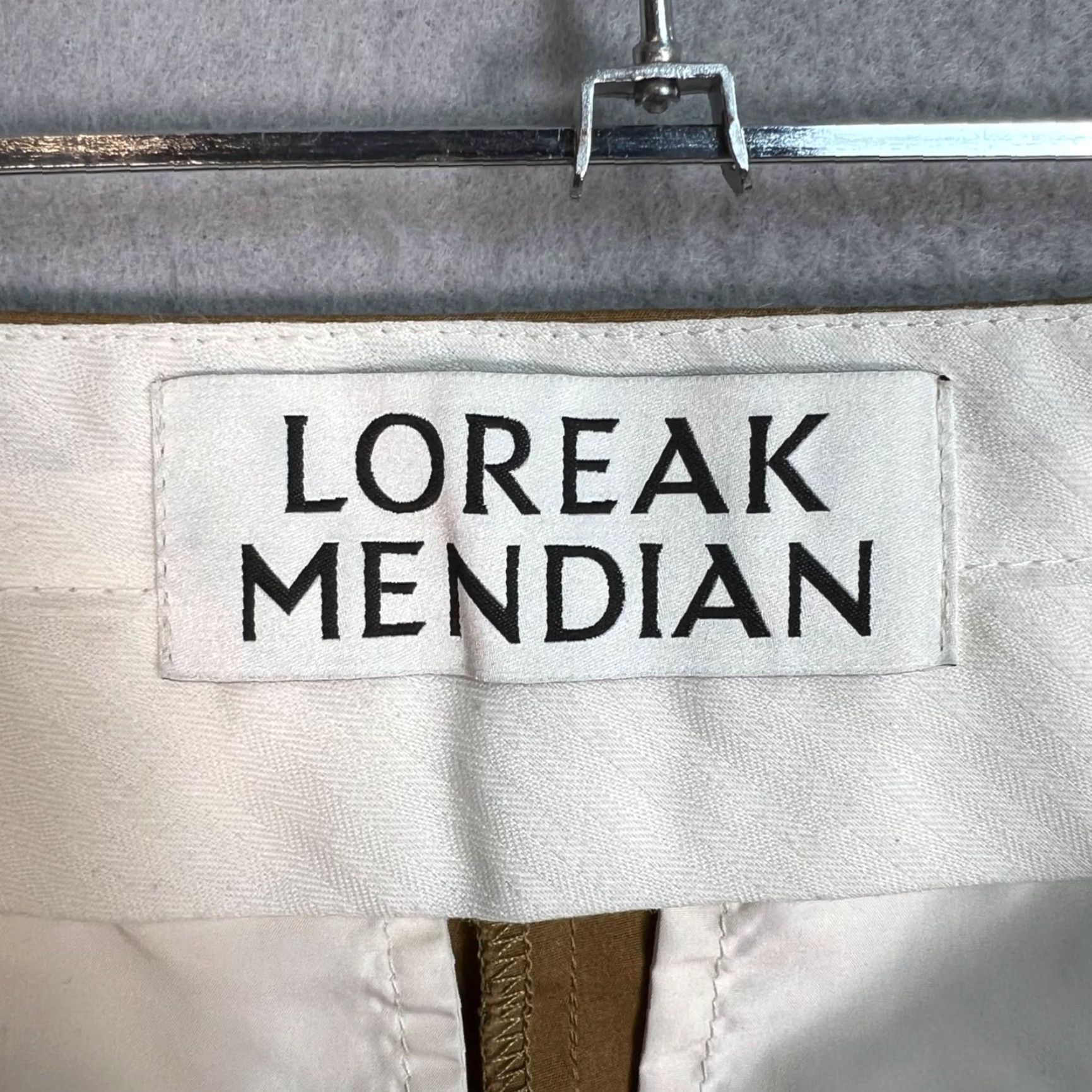 Loreak Mendian Loreak Mendian Womens Chino Pants Regular Size 38 Beige Cotton Blend 28 Inseam 2 Tone Tan Casual Event 90s (if applicable) Womens Size 26" / US 2 / IT 38 - 3 Thumbnail