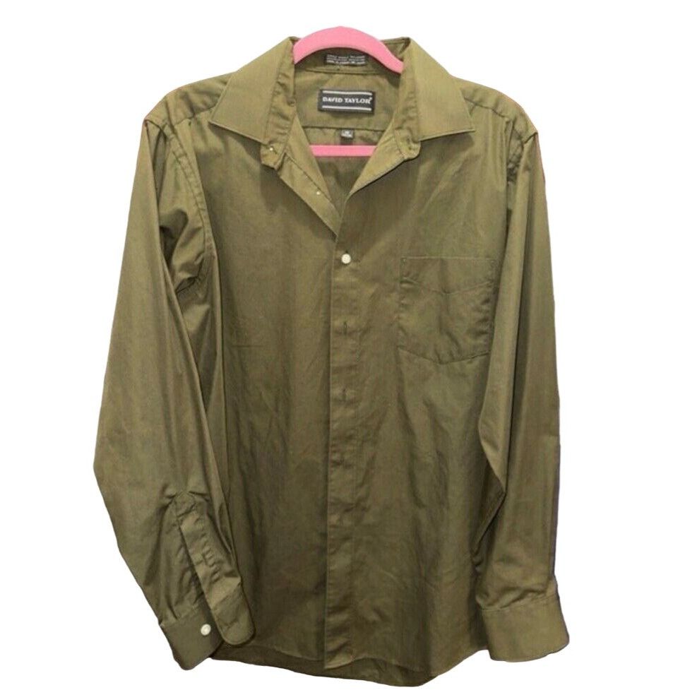 Other David Taylor PRONOT UOMO Shirts Long Sleeve Dress Button Up Size US M / EU 48-50 / 2 - 8 Thumbnail