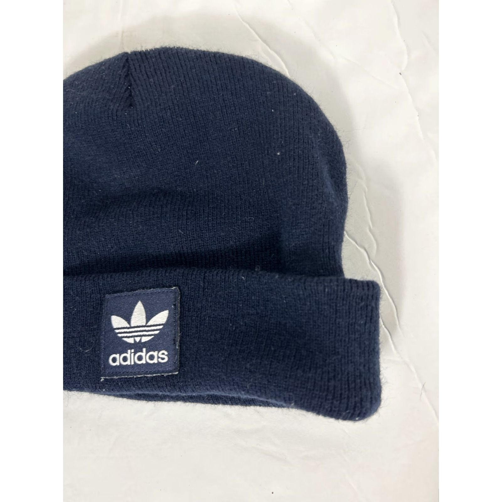 Adidas Adidas Beanie Black Tri Foil Patch Three Stripe One Size Fits All Beanie Men Black One Size Adidas Beanie Size ONE SIZE - 2 Thumbnail
