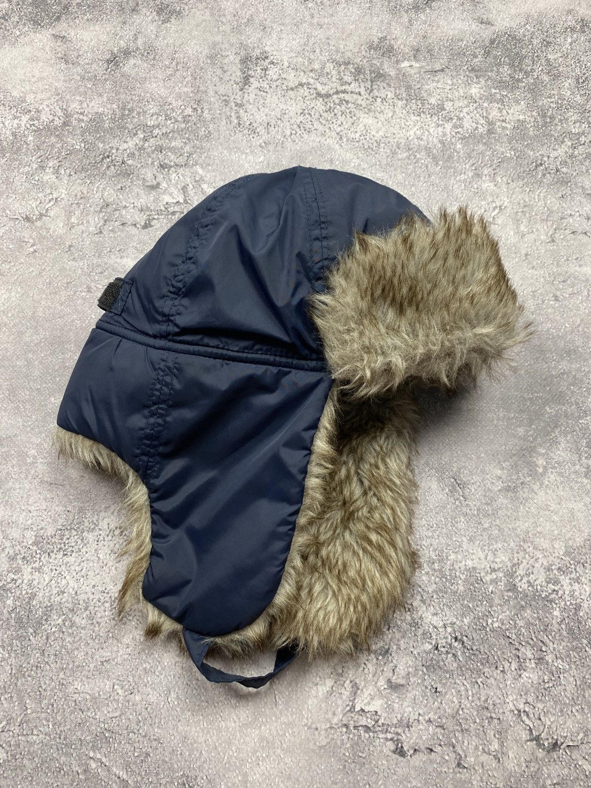 Japanese Brand Vintage Ushanka Hat Mohair Fur Fuzzy Japanese Y2K Furry Hat Size ONE SIZE - 2 Thumbnail