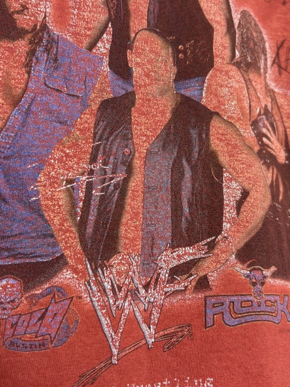 WWF Vintage 2000s WWE Wrestlemania Tee Stone Cold The Rock Kane Size US S / EU 44-46 / 1 - 5 Thumbnail