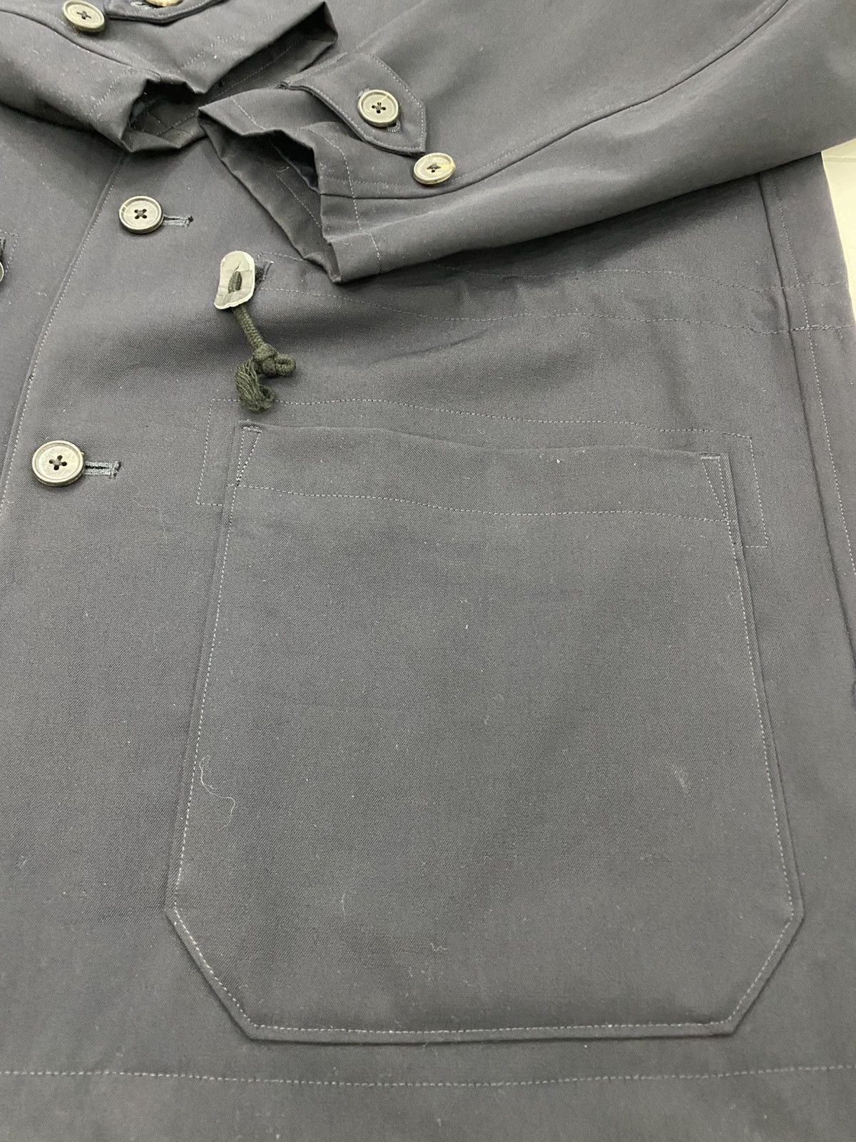 Y's for Men × Yohji Yamamoto Yohji Yamamoto AW98 dark navy blue wool hooded jacket Size US L / EU 52-54 / 3 - 11 Thumbnail