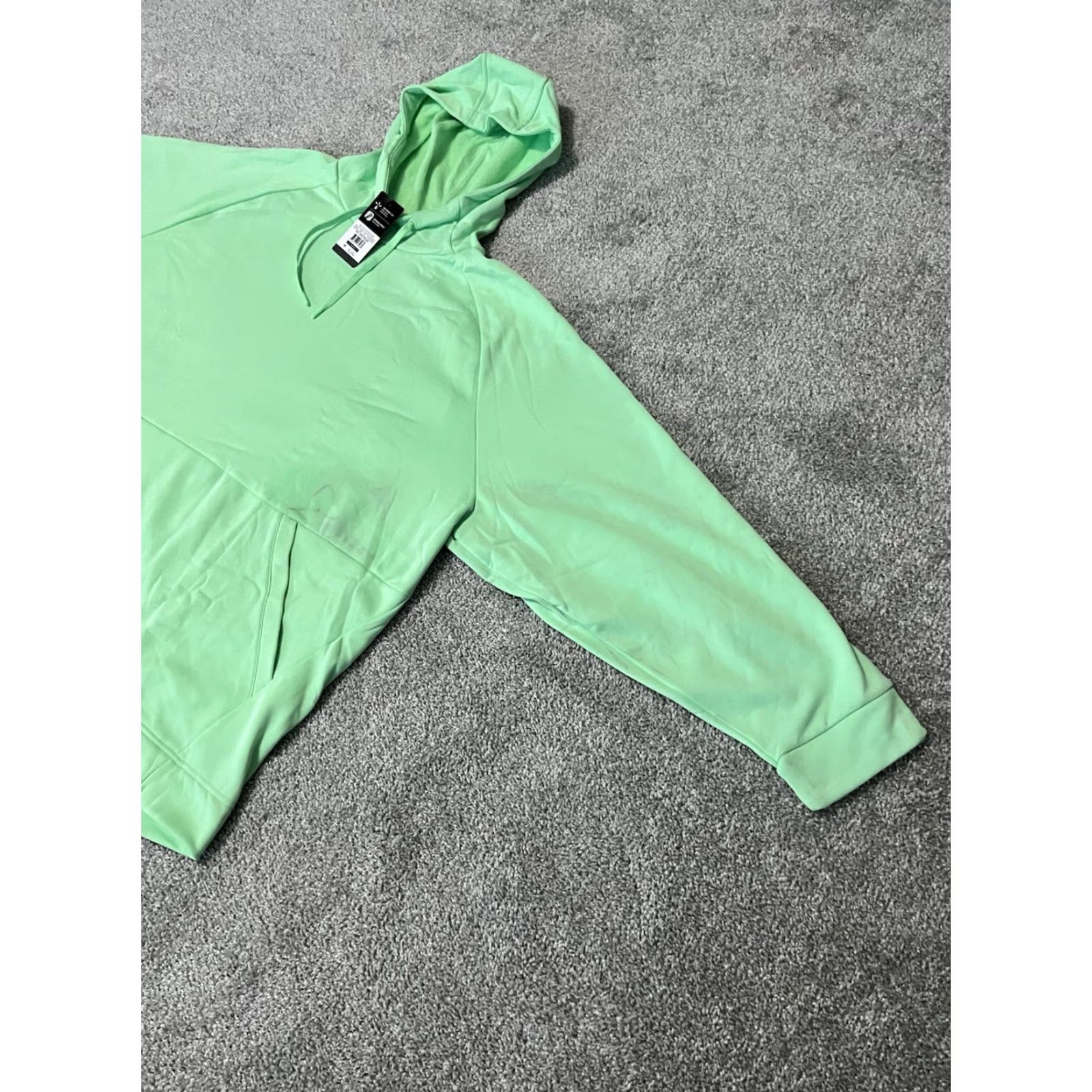 Russell Athletic RUSSELL Polytech Fleece Pullover Hoodie Sweatshirt Green 5XL Men Hooded Graphic Print Pockets Logo Size US XXL / EU 58 / 5 - 5 Thumbnail