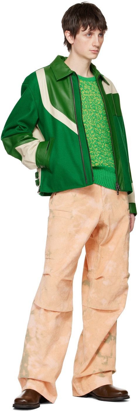 Andersson Bell Anderson Bell Elmers Vest Green Cotton/Linen Blend Oversize Size US M / EU 48-50 / 2 - 5 Thumbnail