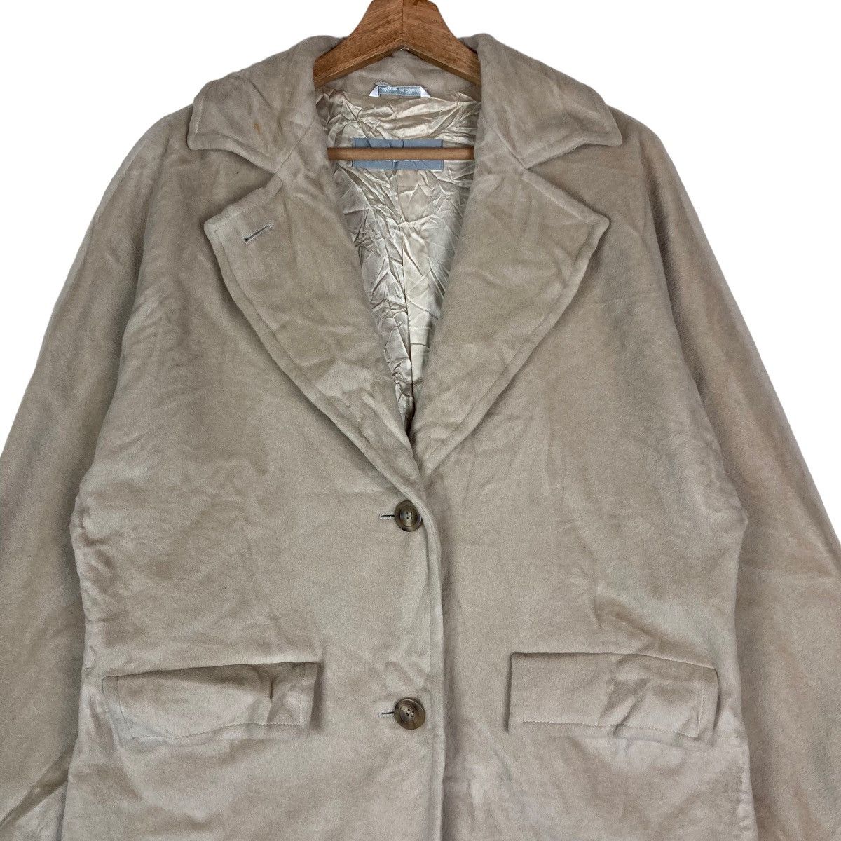 Max Mara Max Mara Fashion Week Flat Button Trench Coat Long Jacket Size S / US 4 / IT 40 - 2 Thumbnail