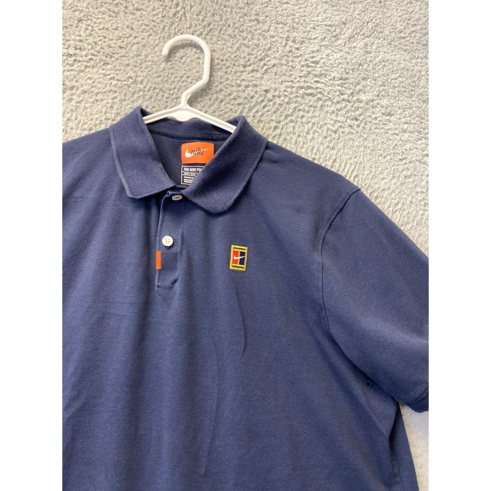 Nike Nike Golf Polo Shirt Men's Medium Navy Blue Dri-Fit Casual Activewear Size US M / EU 48-50 / 2 - 2 Thumbnail