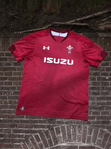 Under Armour Wales WRU Rugby Home Shirt Jersey Under Armour Size US XL / EU 56 / 4 - 1 Thumbnail