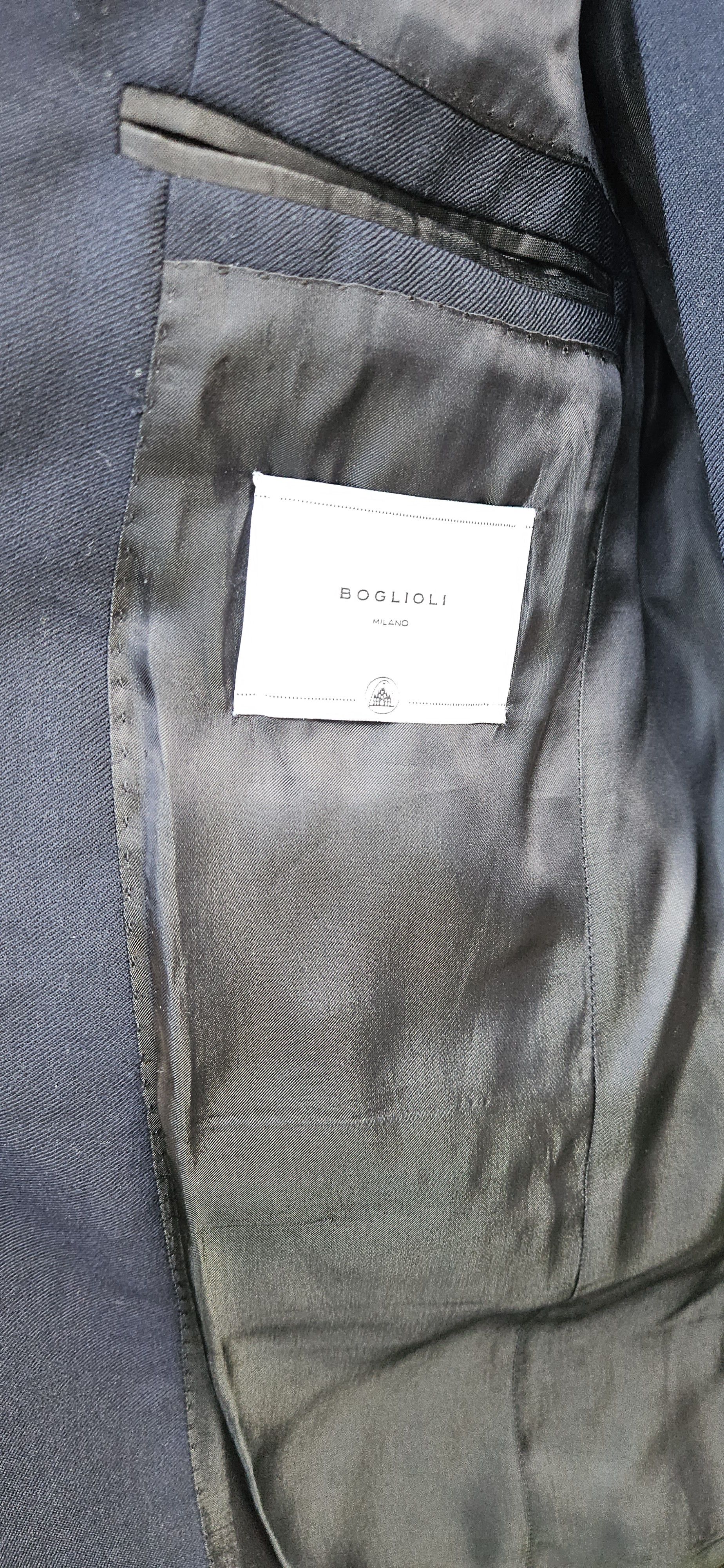 Boglioli 2Pc Suit. Single-Breast Wool. Unworn, IT 46, rrp $2000 Size 36R - 3 Thumbnail