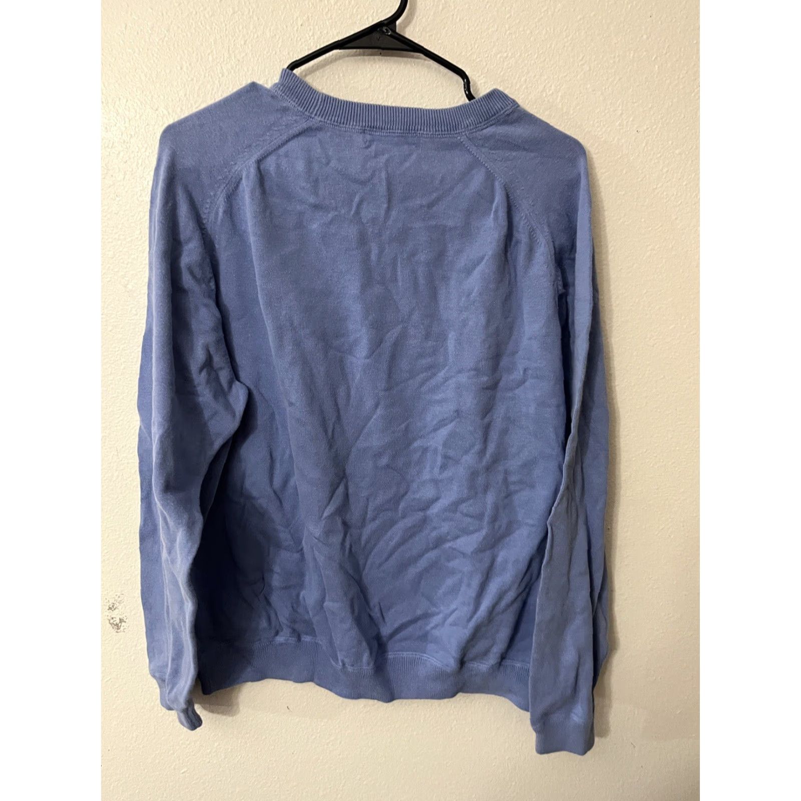 Calvin Klein CALVIN KLEIN Sweatshirt Men’s XL Blue 100% Cotton Crew Neck Knit Top Casual Fall Winter Size US XL / EU 56 / 4 - 3 Thumbnail