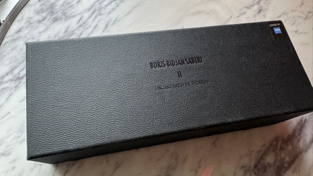 Boris Bidjan Saberi BBS x Rigards Black Aviator Sunglasses RG1011BBS Size ONE SIZE - 20 Thumbnail