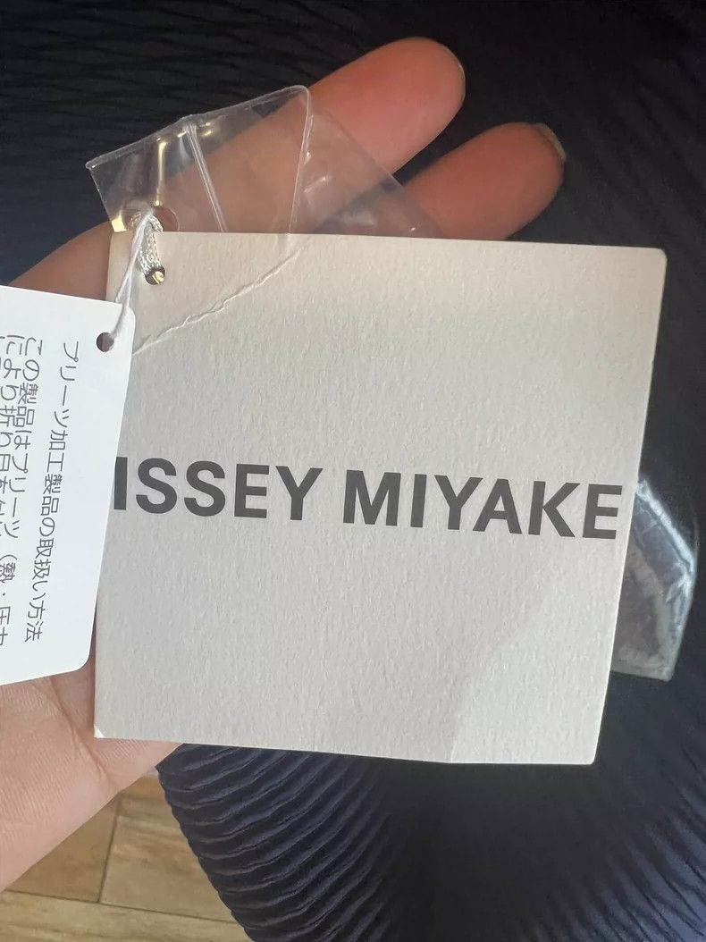 Issey Miyake Issey Miyake size:2 Navy blue small fish-scale dress Size S / US 4 / IT 40 - 5 Thumbnail