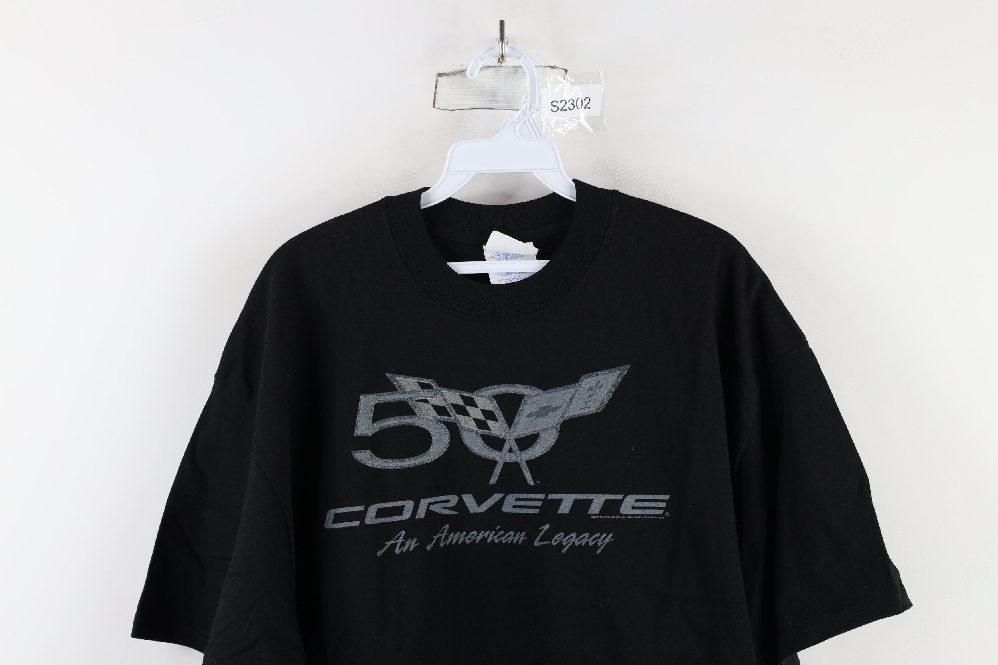 Vintage Vintage Y2K 2003 50th Anniversary Corvette Racing T-Shirt Size US XL / EU 56 / 4 - 2 Thumbnail