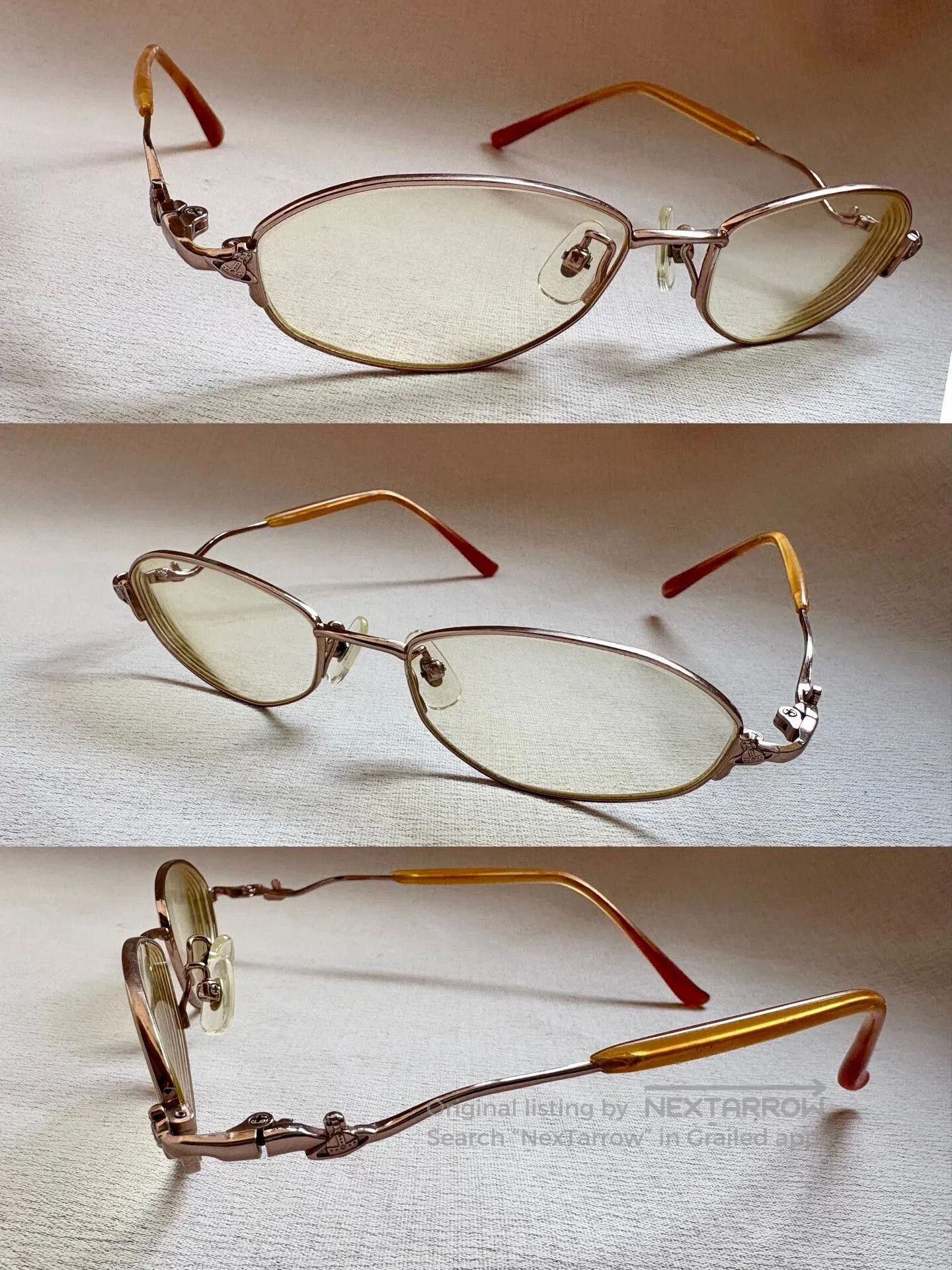 Vivienne Westwood Vivienne Westwood Vintage Saturn Glasses. Size ONE SIZE - 2 Thumbnail