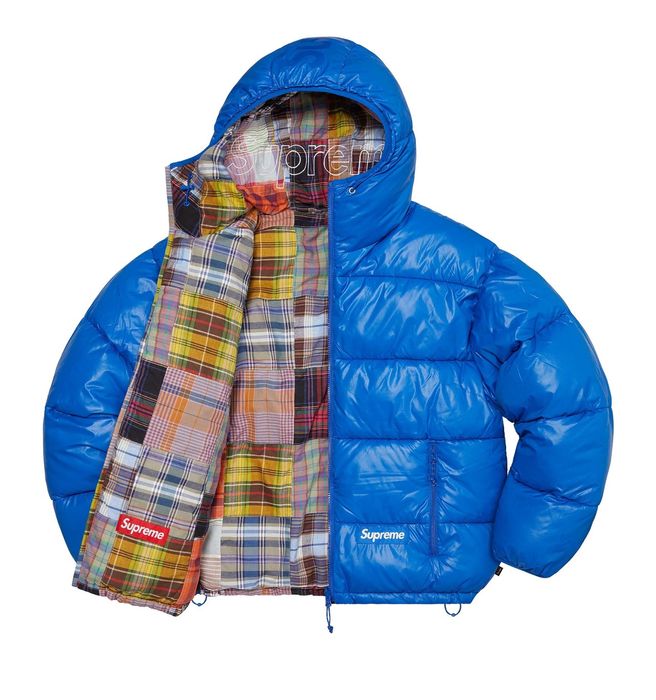 Supreme Supreme Madras Reversible WINDSTOPPER Puffer Jacket | Grailed