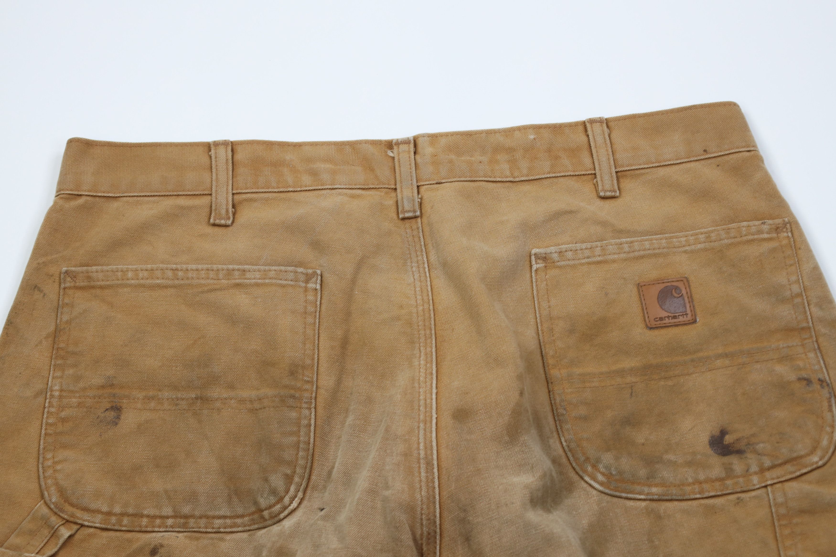 Carhartt Vintage Y2K Carhartt Wide Leg Canvas Dungaree Pants Duck Size US 36 / EU 52 - 12 Thumbnail