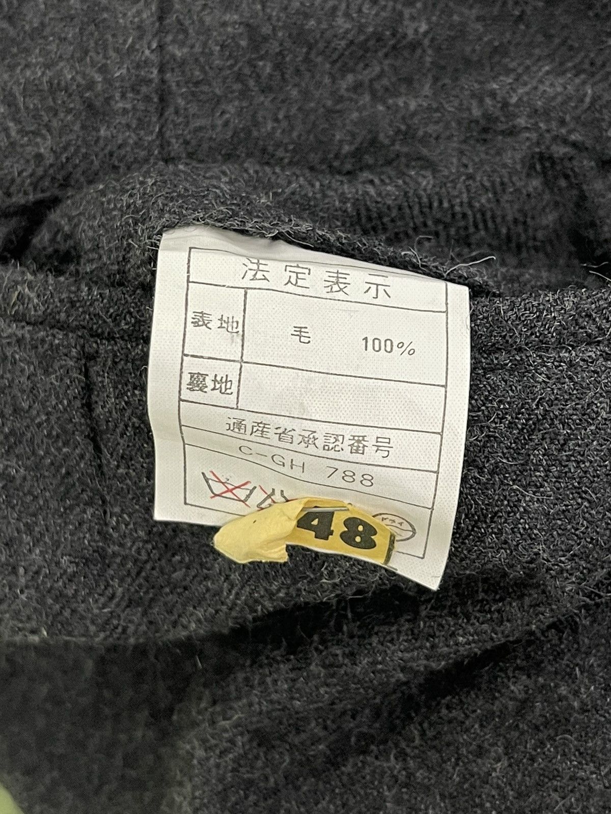 Japanese Brand Wide Baggy 90s Lecco Japan Wool Trouser 7🟦1 Size US 28 / EU 44 - 20 Thumbnail