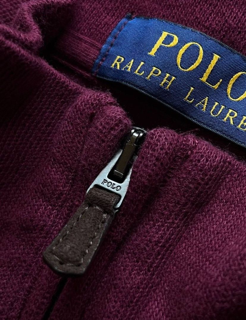 Polo Ralph Lauren × Vintage Vintage Polo Ralph Lauren Quarter Zip Sweater XL Size US XL / EU 56 / 4 - 6 Thumbnail