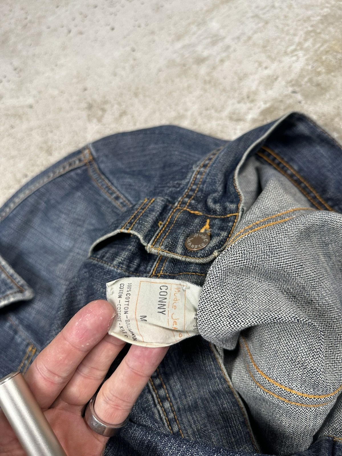 Vintage Vintage Y2K Conny Denim Jeans Jacket Trucker Size US M / EU 48-50 / 2 - 8 Thumbnail