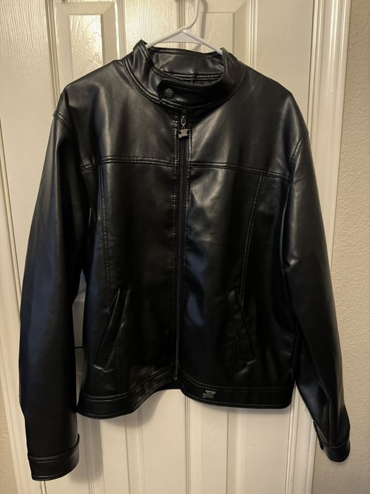 Emporio Armani Emporio Collezione Leather Jacket Grailed