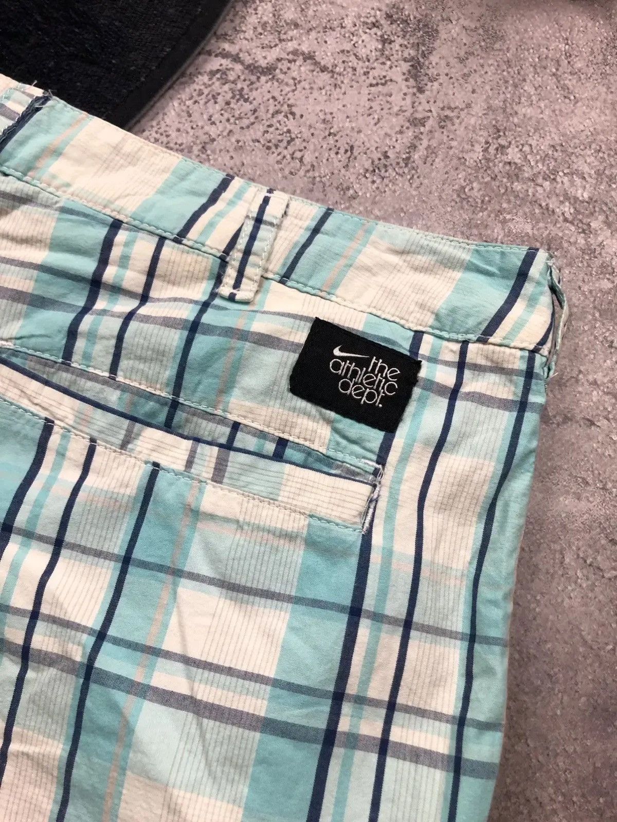 Nike NIKE Vintage Hype Cargo Checkered Shorts Streetwear MiniLogo Size US 34 / EU 50 - 10 Thumbnail