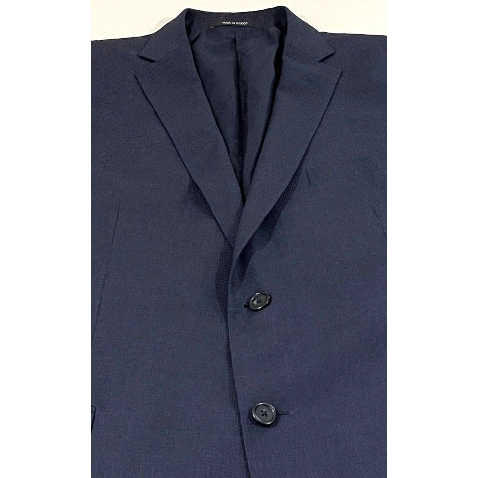 Ermenegildo Zegna Ermenegildo Zegna Z Zegna Wool Suit Jacket Navy 44R Regular Men's Jacket Two-Button Navy Z Zegna 54R US 44R Vintage/Classic Men’s Suit Jacket Size 42R - 7 Thumbnail