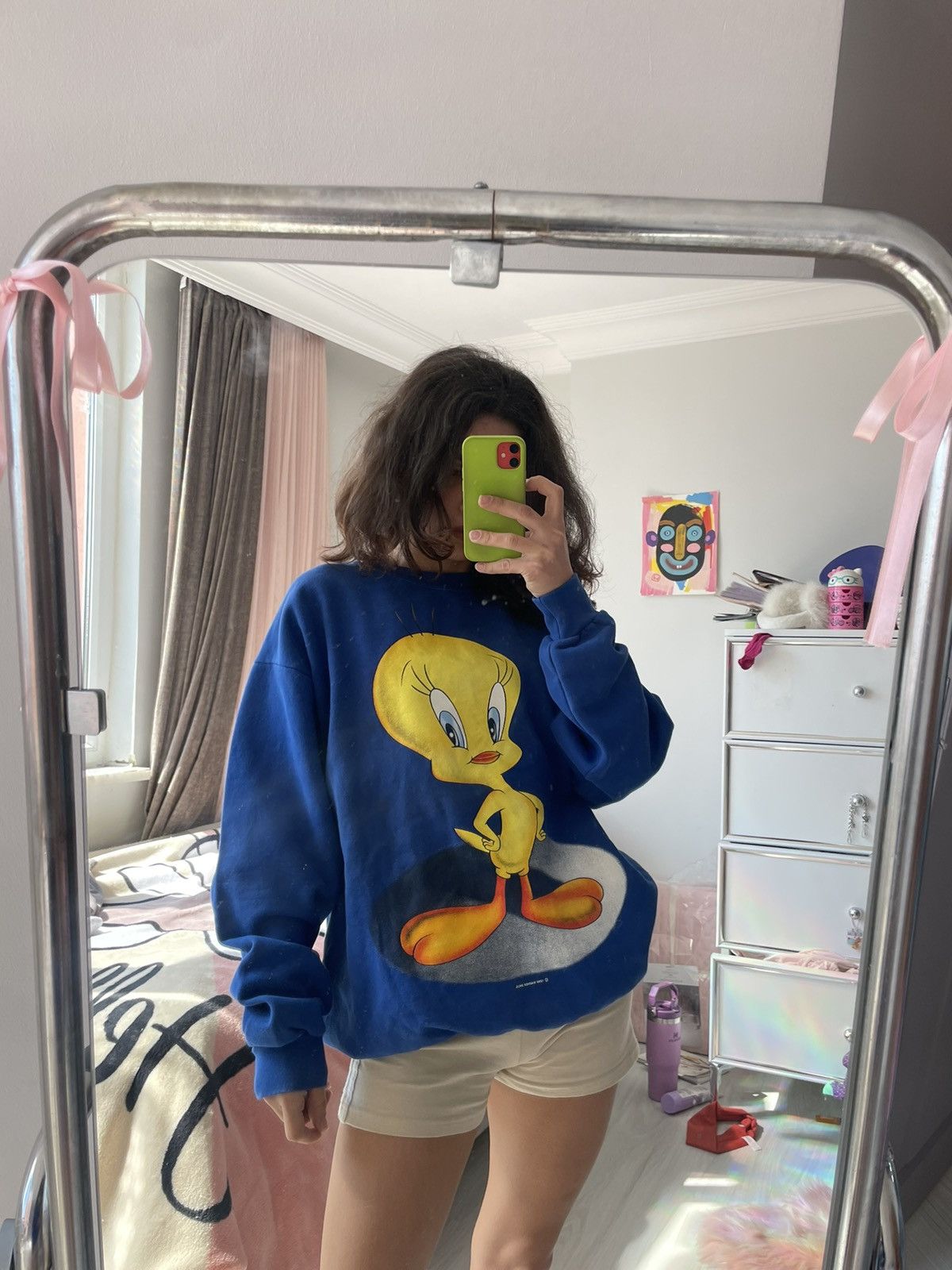 Disney Vintage tweety sweat Size L / US 10 / IT 46 - 2 Thumbnail