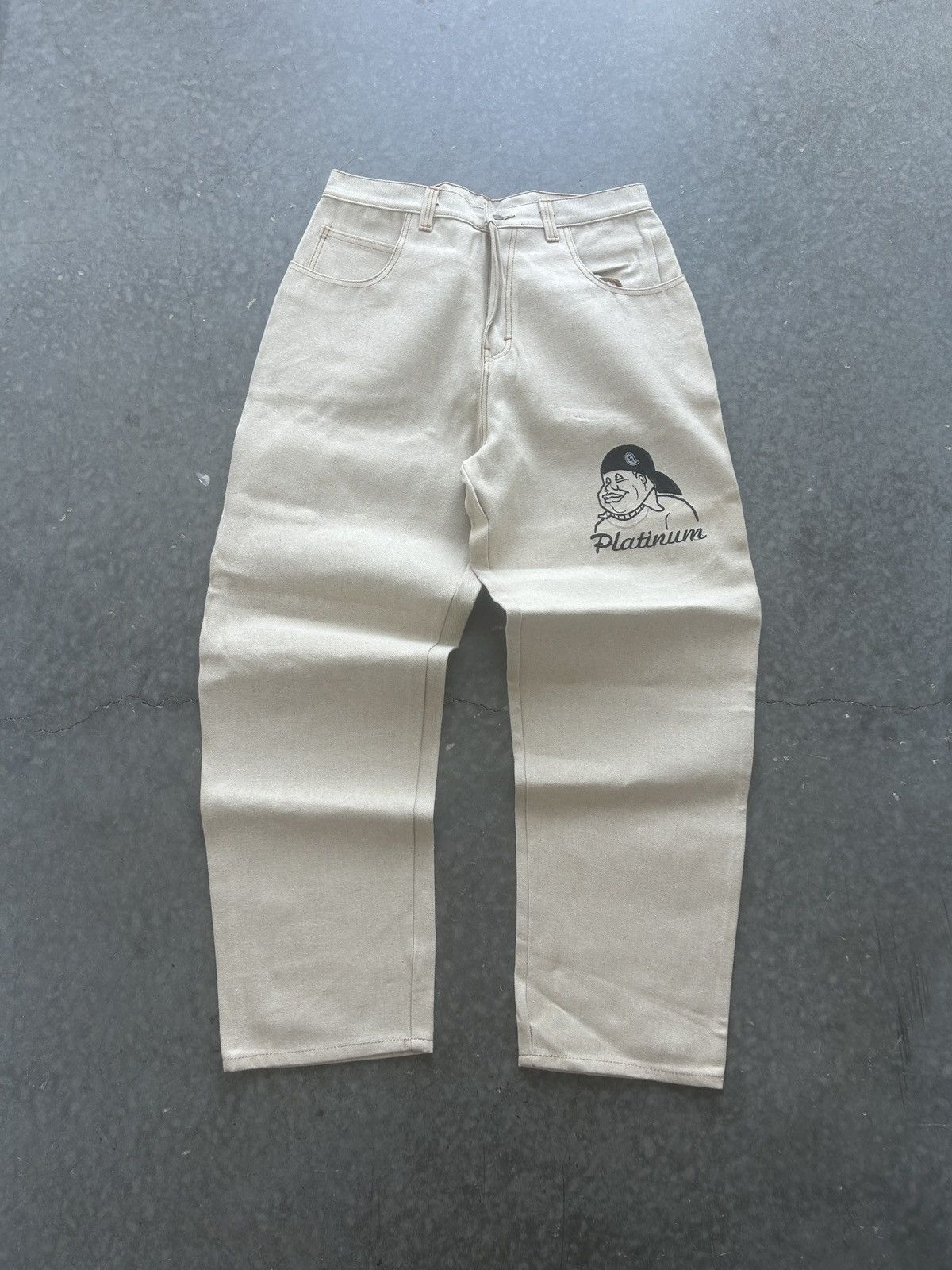 Fubu × JNCO × Vintage BNWT Vintage Y2K Platinum Fubu Carpenter Jeans Size US 36 / EU 52 - 1 Thumbnail