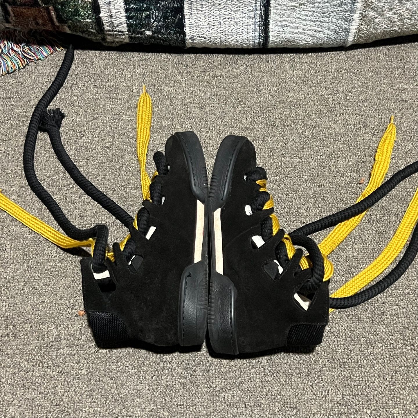 Vintage vintage Women's Two String High Top Sneakers Size US 6 / IT 36 - 6 Thumbnail