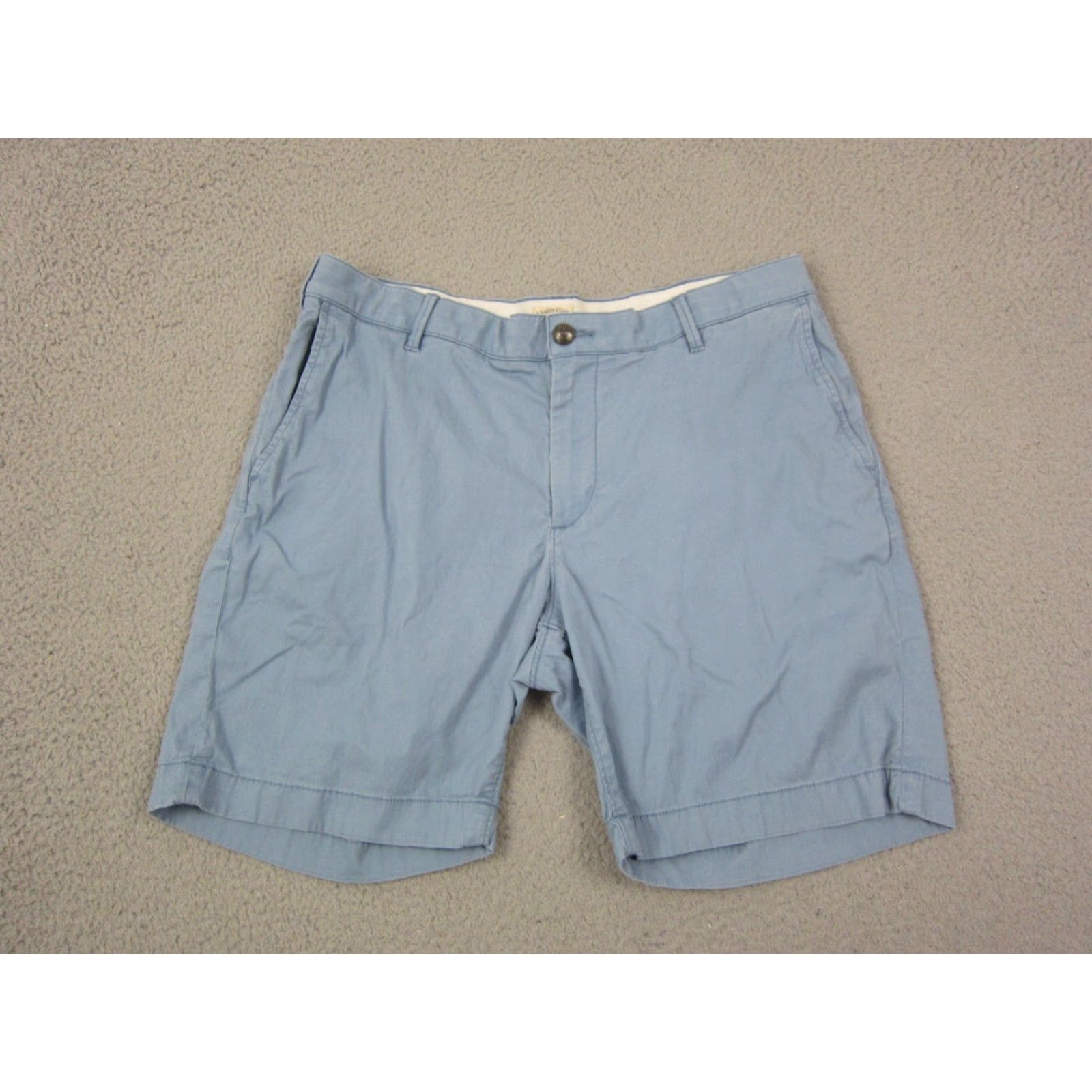 Faherty Faherty Shorts Adult 35 Blue Canvas Performance Chino Mens/Men Outdoor Size US 35 - 2 Thumbnail