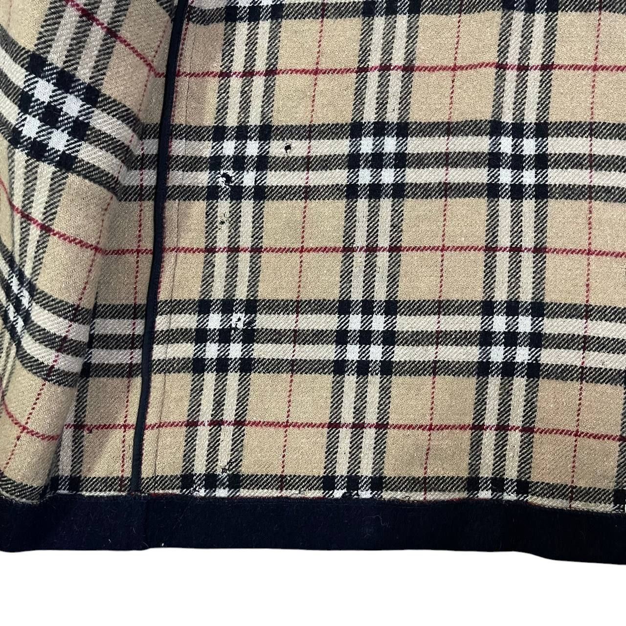 Burberry Vintage Burberry Nova Check Wool Duffle Coat Size US L / EU 52-54 / 3 - 8 Thumbnail