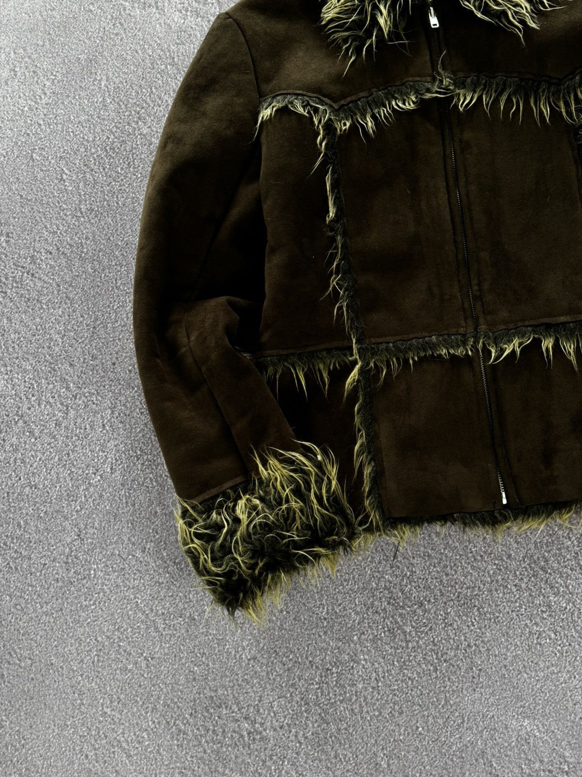 If Six Was Nine Y2K If Six Was Nine Style Glamour Faux Fur Jacket Size L / US 10 / IT 46 - 7 Thumbnail