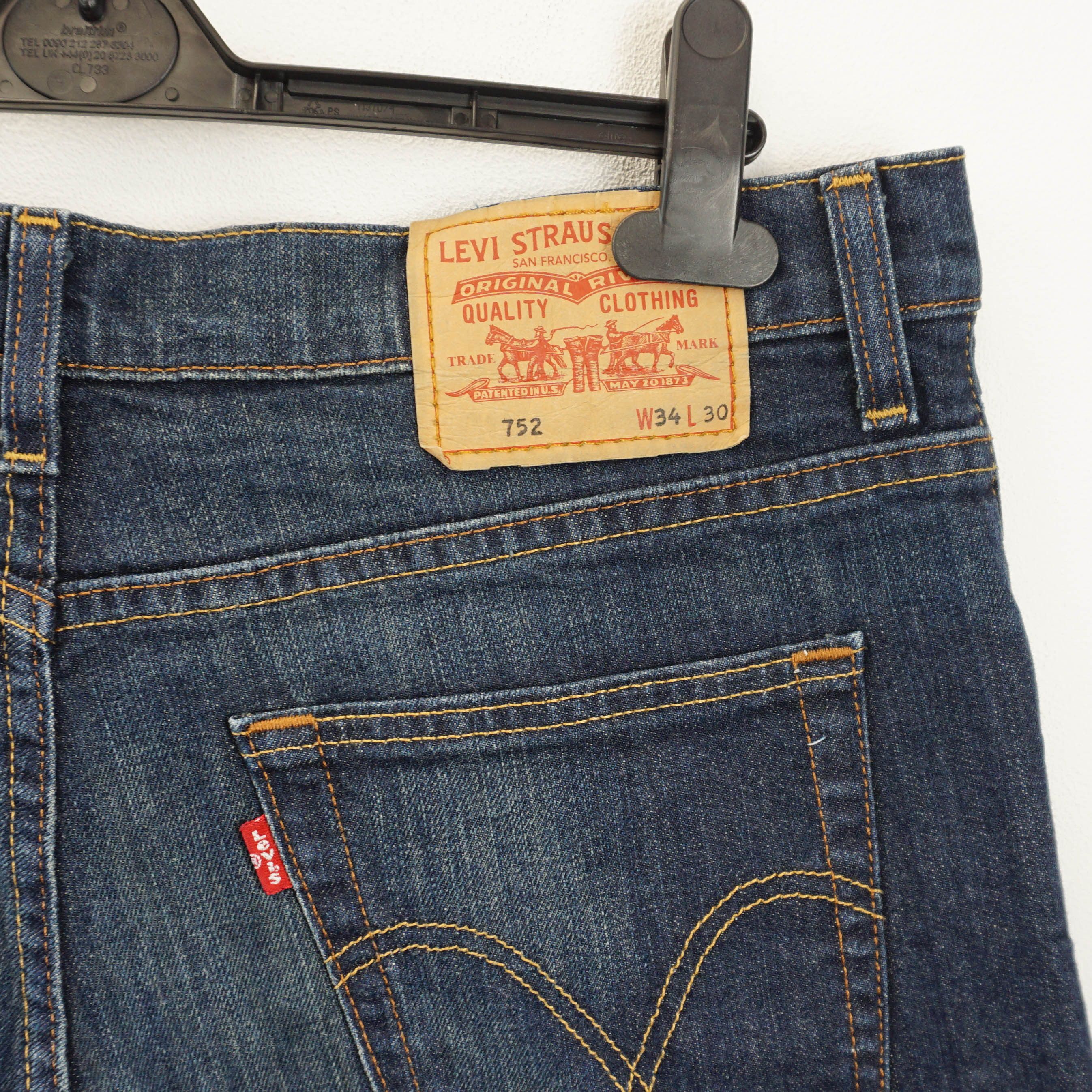 Levi's Levi's 752 Jorts / Jean Shorts Size US 34 / EU 50 - 2 Thumbnail