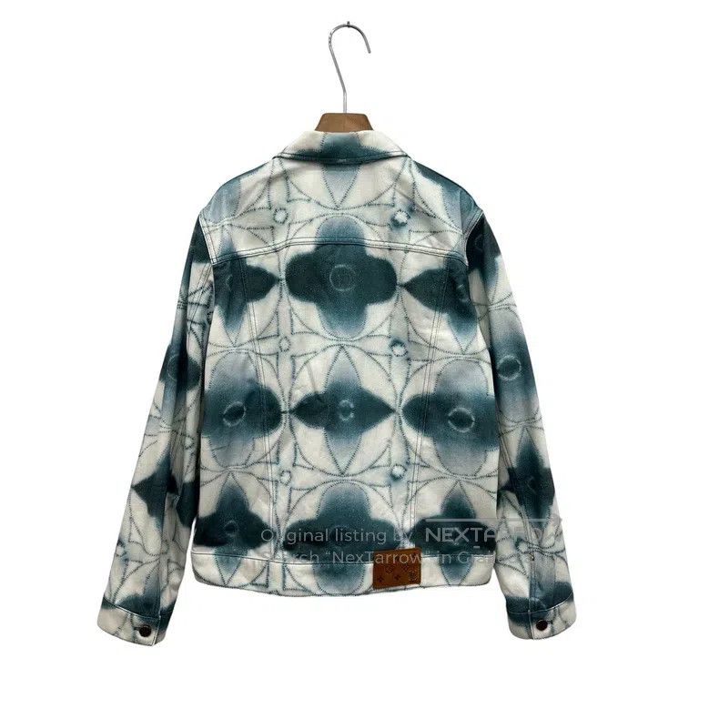 Louis Vuitton Louis Vuitton Denim tie-dyed jacket Size US M / EU 48-50 / 2 - 2 Thumbnail