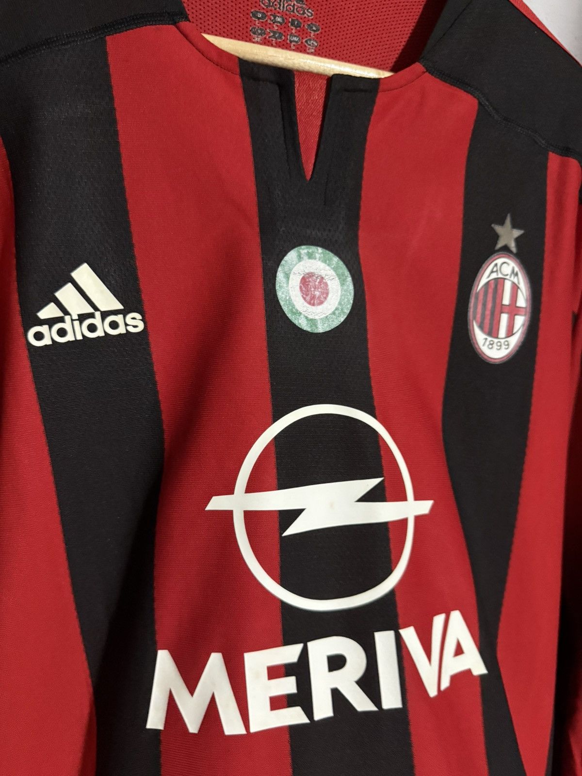 Adidas AC MILAN JERSEY Size US L / EU 52-54 / 3 - 2 Thumbnail
