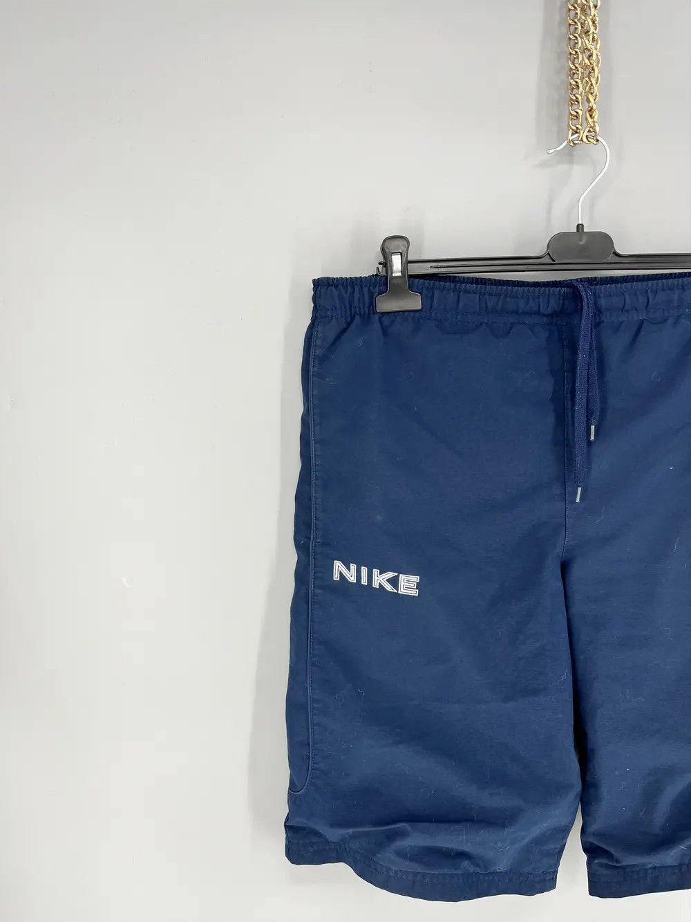 Nike 90s Vintage Nike Swoosh Logo Shorts Travis Style Size US 32 / EU 48 - 4 Thumbnail