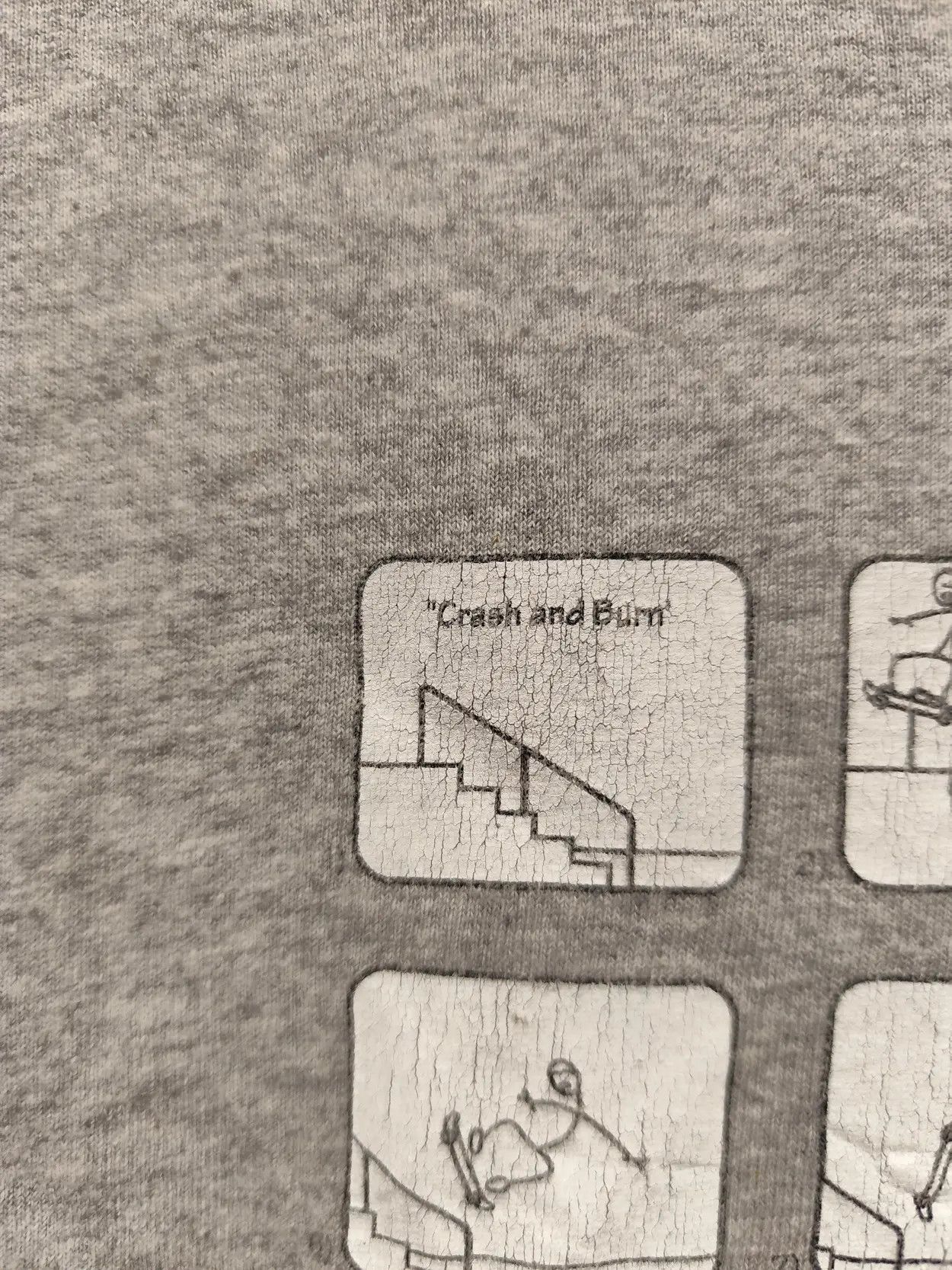 Nike Vintage t shirt nike crash and burn Size US M / EU 48-50 / 2 - 4 Thumbnail