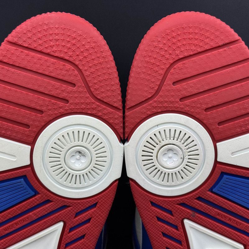 Louis Vuitton Louis Vuitton Colorblock Trainer Fashion Sneakers -2508 Size US 9 / EU 42 - 8 Thumbnail