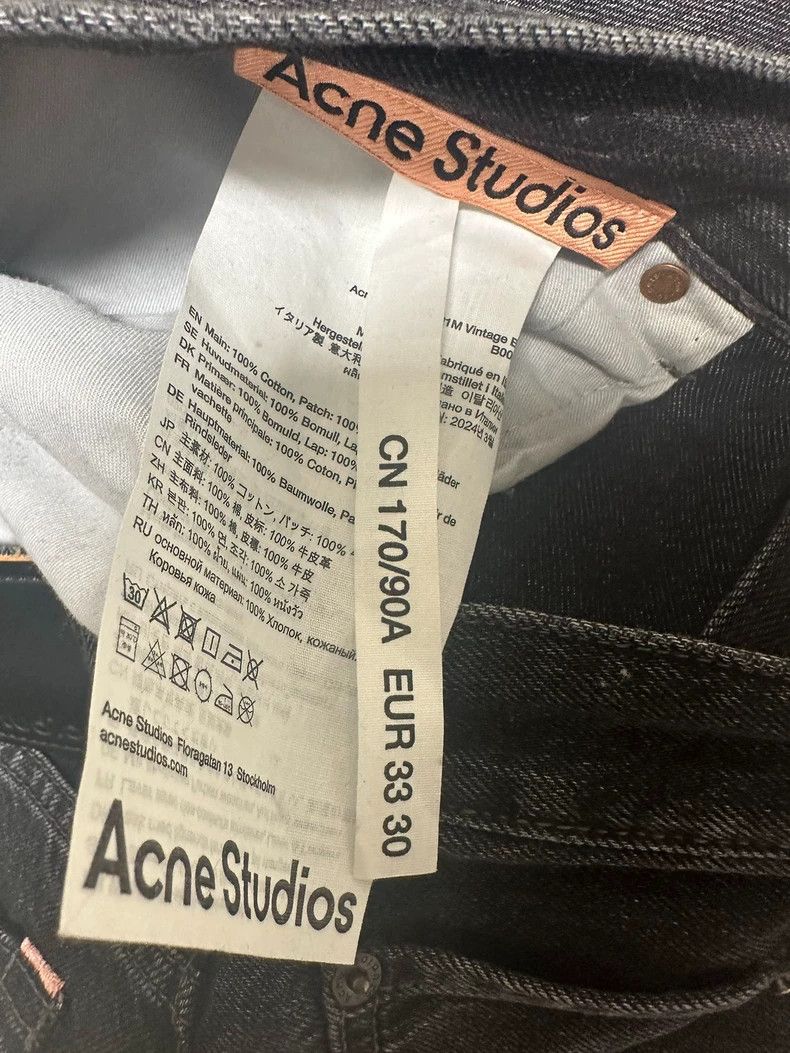 Acne Studios Acne studios vintage black jeans 2502-Nextarrow Size US 33 - 2 Thumbnail