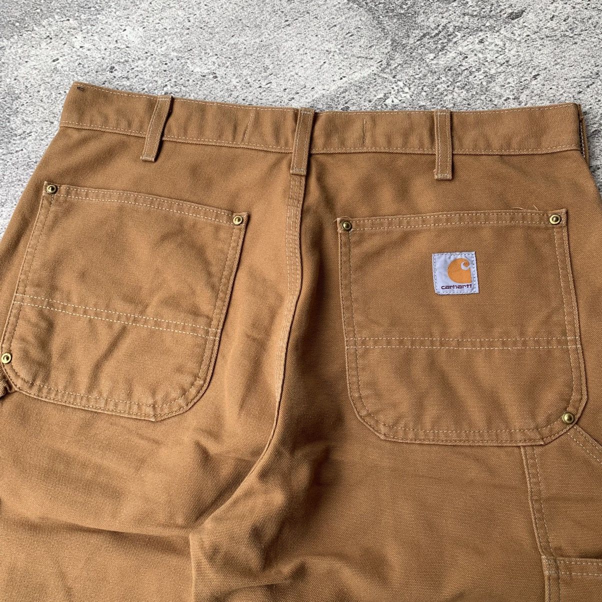 Carhartt Carhartt Double Knee Pants Brown Size US 33 - 8 Thumbnail