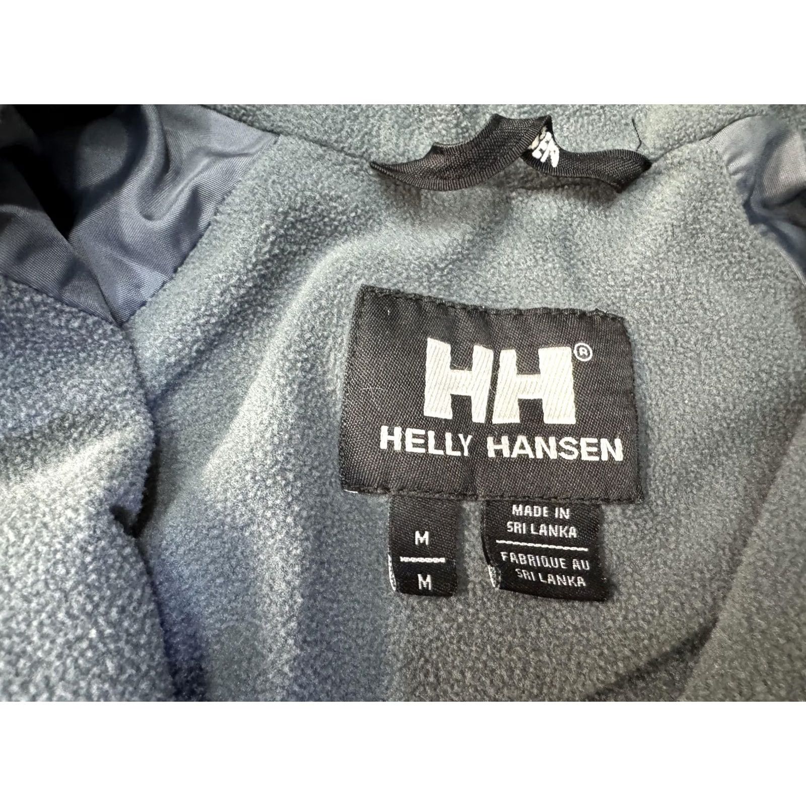 Helly Hansen Helly Hansen Jacket Mens Medium Taupe Gray Fleece Lined Full Zip Windbreaker Size US M / EU 48-50 / 2 - 5 Thumbnail