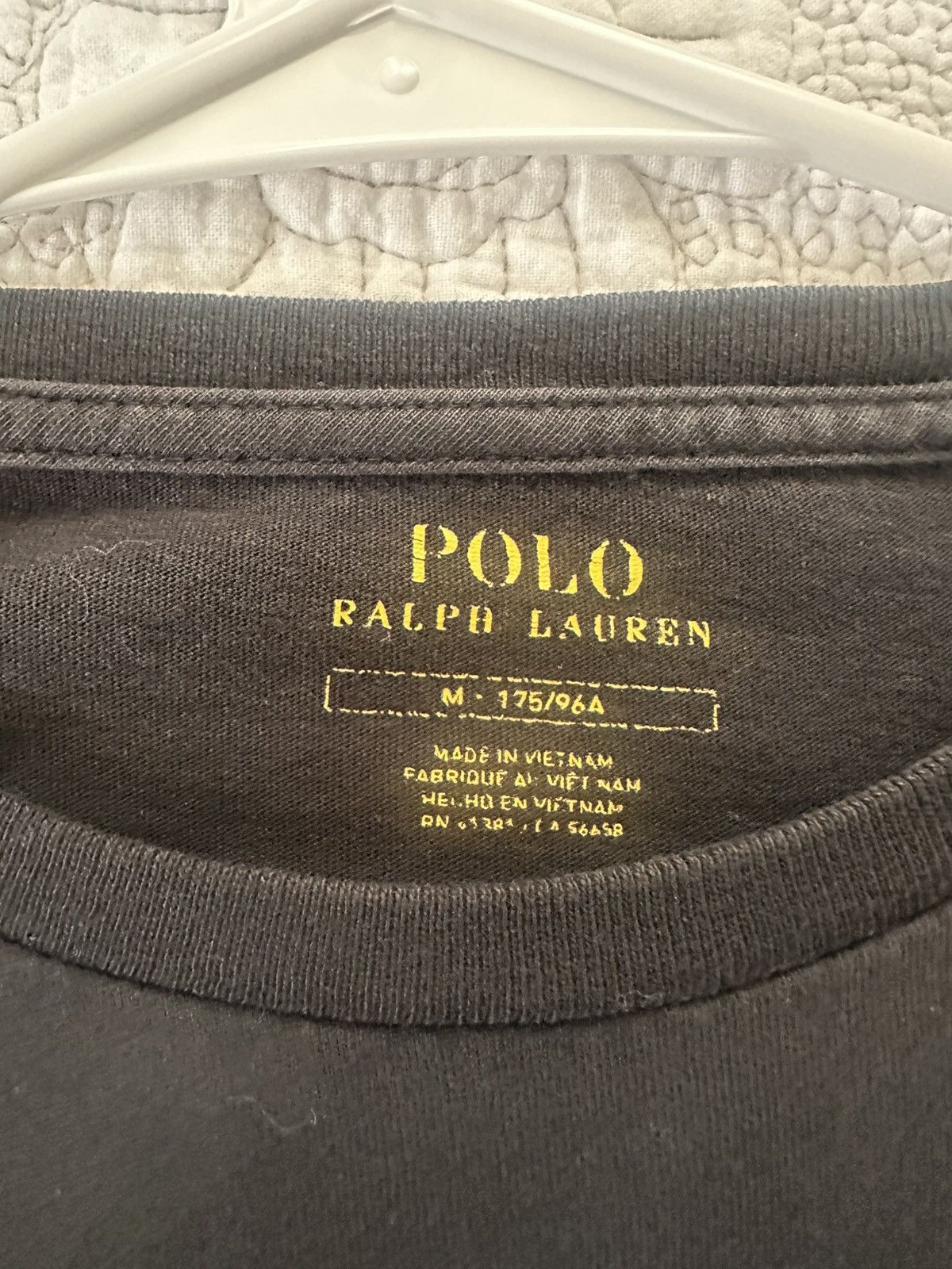 Polo Ralph Lauren long sleeved black polo shirt Size US M / EU 48-50 / 2 - 2 Thumbnail