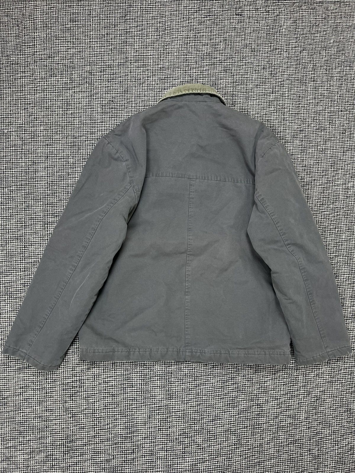 Vintage Vintage 90s Detroit style work jacket corduroy collar boxy Size US L / EU 52-54 / 3 - 3 Thumbnail